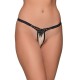 Open G-string με Πέρλες - Μαύρο (006898-Μαύρο) Open G-string με Πέρλες - Μαύρο (006898-Μαύρο)