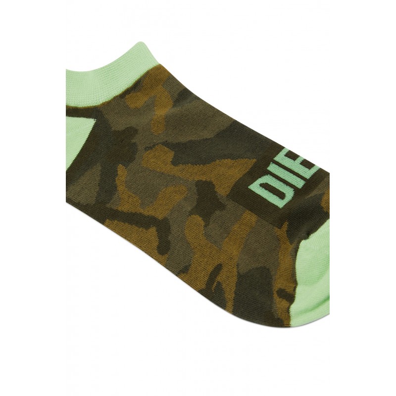 Diesel - SKM Gost 3 Pack Low Cut Camo Socks - Κάλτσες Σετ 3τμχ