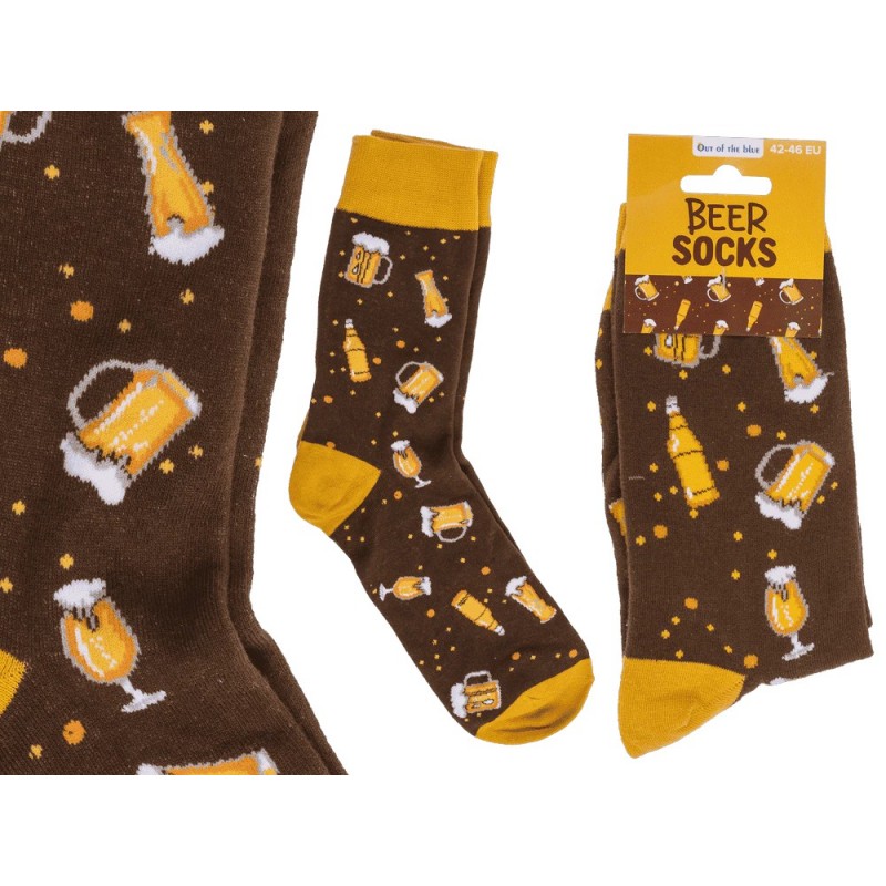 Out of the blue - Unisex Κάλτσες με Σχέδιο Beer