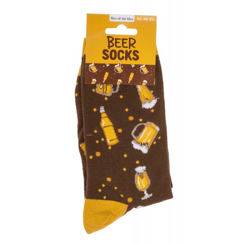 Out of the blue - Unisex Κάλτσες με Σχέδιο Beer