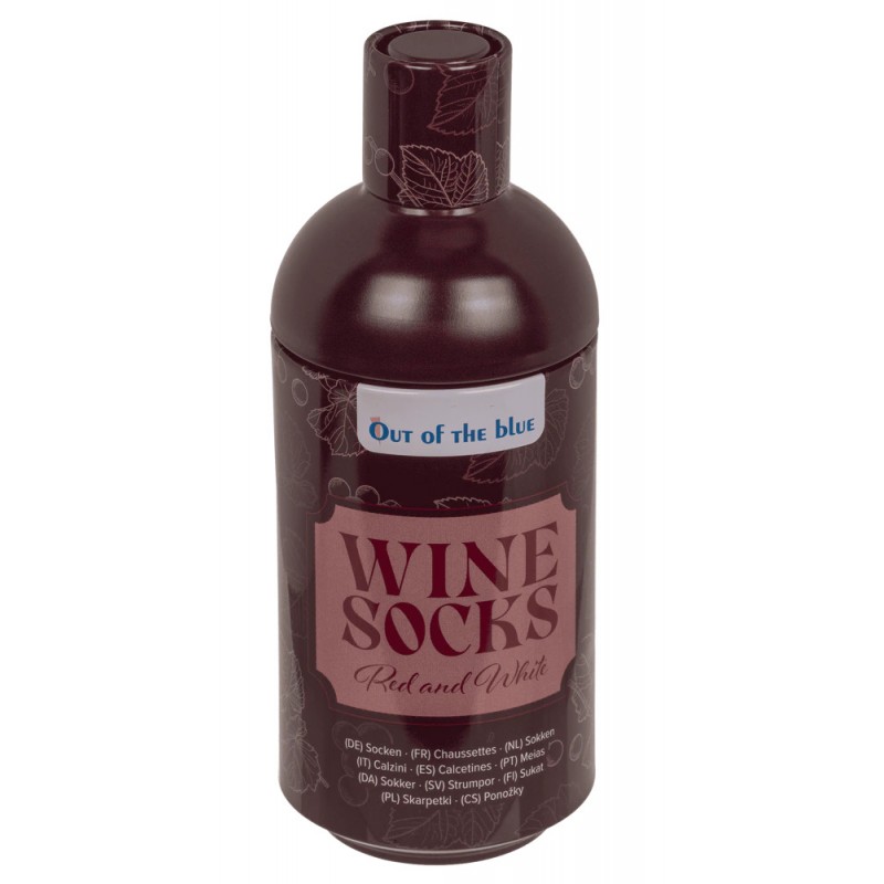 Out of the blue - Unisex Κάλτσα Wine Bottle