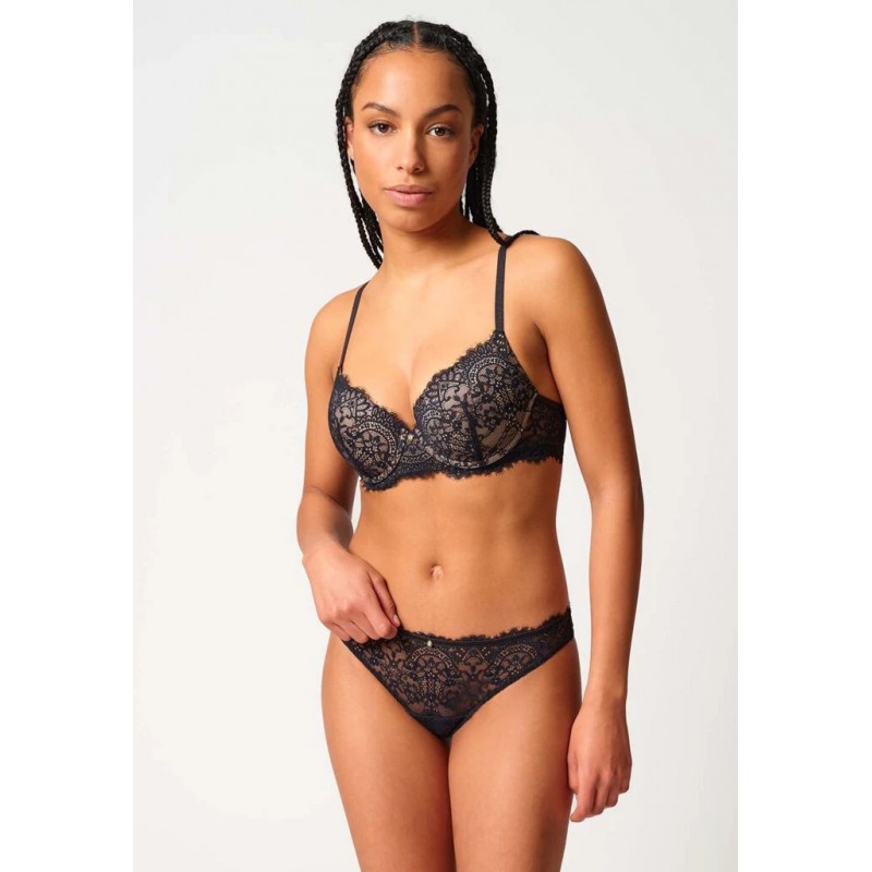 SKINY - Γυναικείο Σουτιέν Push Up με Μπανέλα και Αφαιρούμενη Ενίσχυση