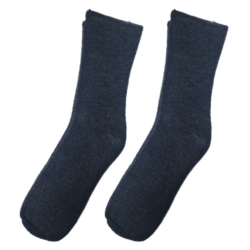 Me-We Γυναικεία Κάλτσα Ύπνου Διπλής Όψης Μονόχρωμη Χωρίς Λάστιχο