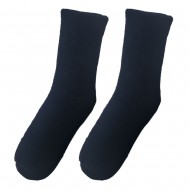 Me-We Γυναικεία Κάλτσα Ύπνου Διπλής Όψης Μονόχρωμη Χωρίς Λάστιχο