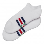 Me-We Socks Γυναικείο Βαμβακερό Sneaker Μισή Πετσέτα με Σχέδιο (2 Ζεύγη)