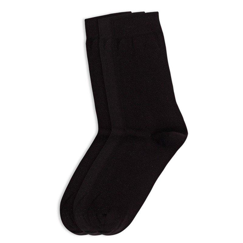 Me-We Γυναικεία Βαμβακερή Κάλτσα Μονόχρωμη (3 Ζευγάρια)