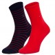 Tommy Hilfiger - TH Women Sock 2Pack Small Stripe