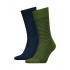 Tommy Hilfiger - TH Men Sock 2Pack Small Stripe