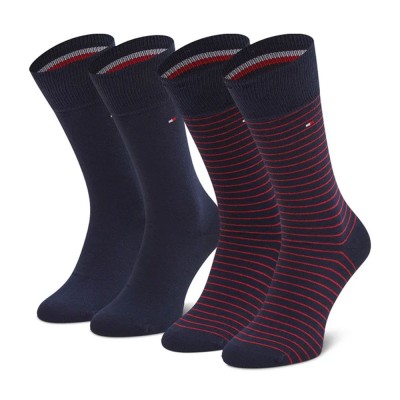 Tommy Hilfiger - Ανδρικές Κάλτσες TH Men Small Stripe Sock 2Pack