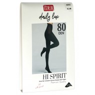 Ider - Γυναικείο Opaque 3D Αδιάφανο Καλσόν 80 Den από Μαλακή Μικροΐνα DAILY-LUX-HISPIRIT
