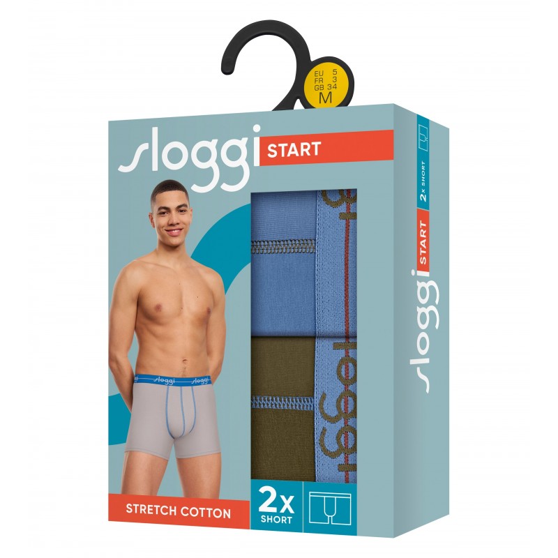 Sloggi Men Start Short C2P Box - Σετ 2 Τεμαχίων