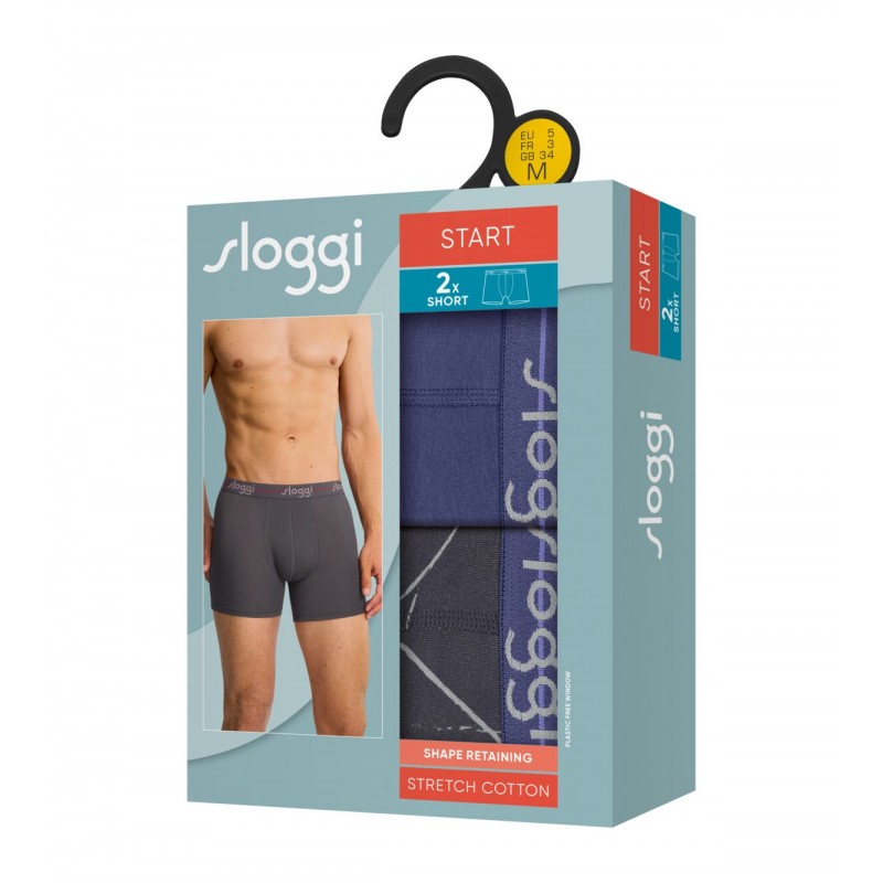 Sloggi Men Start Short C2P Box - Σετ 2 Τεμαχίων