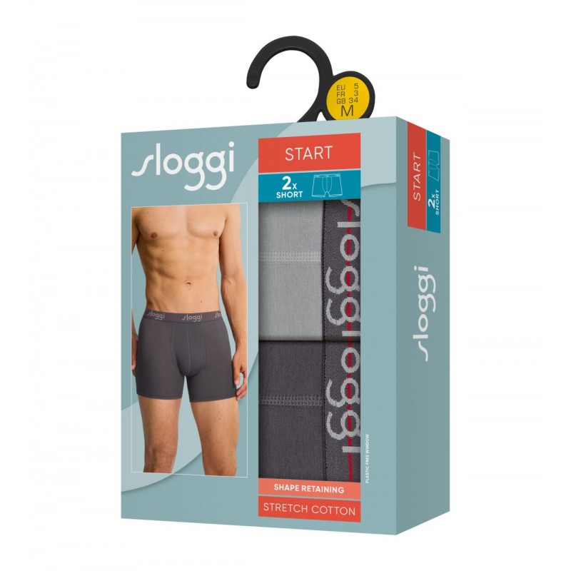 Sloggi Men Start Short C2P Box - Σετ 2 Τεμαχίων