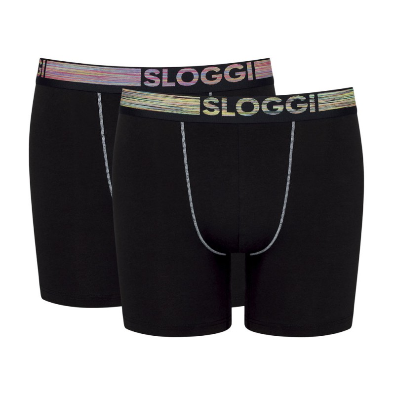 Sloggi Men GO ABC Natural H Short 2P - Σετ 2 Τεμαχίων Sloggi Men GO ABC Natural H Short 2P - Σετ 2 Τεμαχίων