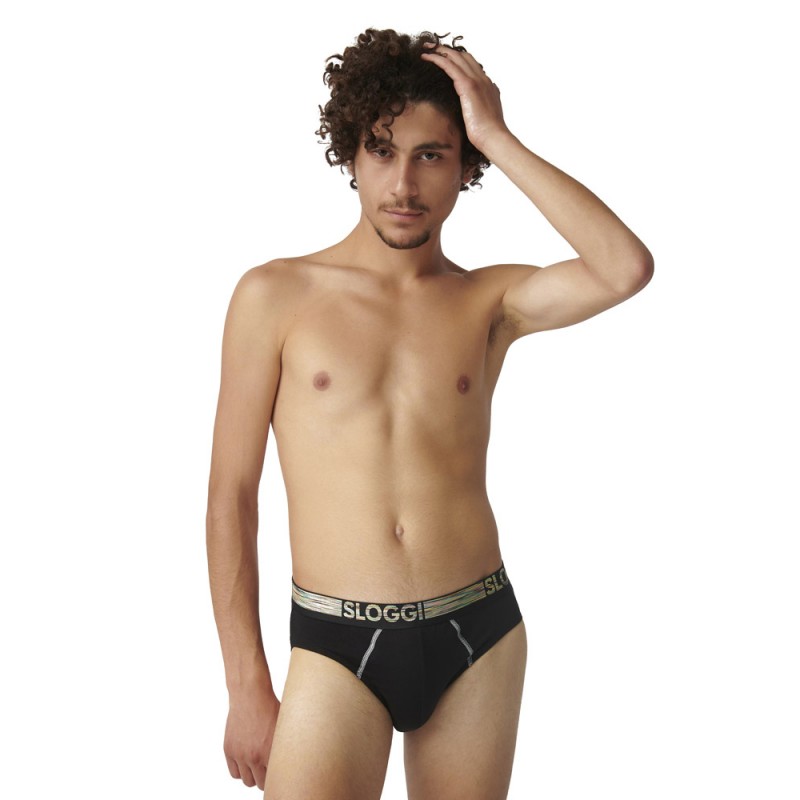 Sloggi Men GO ABC Natural H Midi C2P - Σετ 2 Τεμαχίων Sloggi Men GO ABC Natural H Midi C2P - Σετ 2 Τεμαχίων
