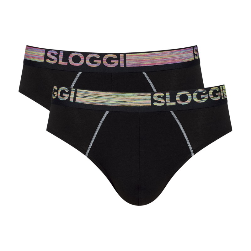 Sloggi Men GO ABC Natural H Midi C2P - Σετ 2 Τεμαχίων Sloggi Men GO ABC Natural H Midi C2P - Σετ 2 Τεμαχίων