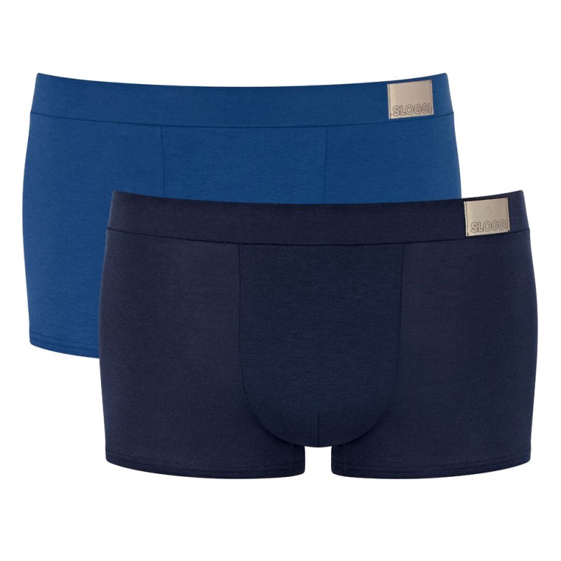 Sloggi Men Go Natural H Hipster C2P Organic Cotton - Σετ 2 Τεμαχίων