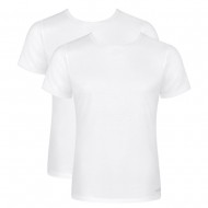 Sloggi Men GO ABC 2.0 H O-Neck 2P Ανδρικό Φανελάκι με Μανίκι Συσκευασία 2 Τεμαχίων