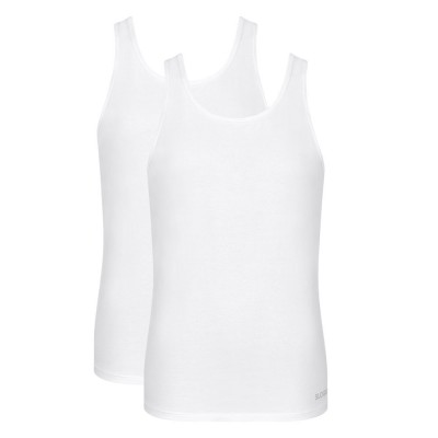 Sloggi Men GO ABC 2.0 H Tank Top 2P Ανδρικό Φανελάκι με Τιράντα Συσκευασία 2 Τεμαχίων