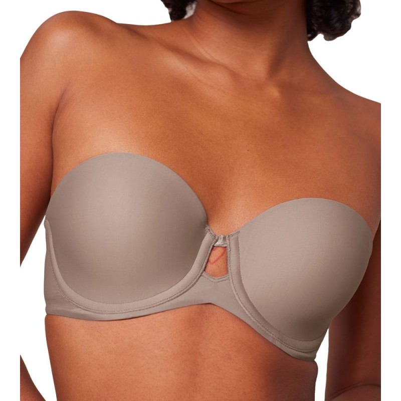 Triumph Pure Micro WDP Γυναικείο Σουτιέν Strapless με Μπανέλα