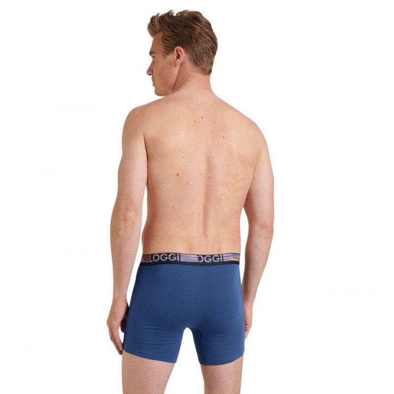 Sloggi Men GO ABC Natural B H Short 2P - Σετ 2 Τεμαχίων