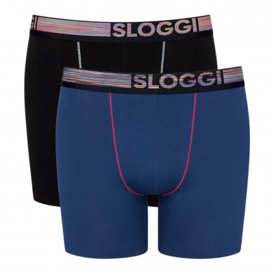 Sloggi Men GO ABC Natural B H Short 2P - Σετ 2 Τεμαχίων