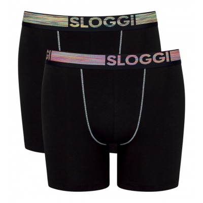 Sloggi Men GO ABC Natural B H Short 2P - Σετ 2 Τεμαχίων