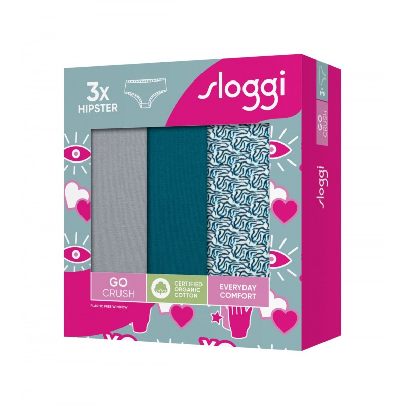 Sloggi GO Crush Hipster C3P - 3Τεμάχια