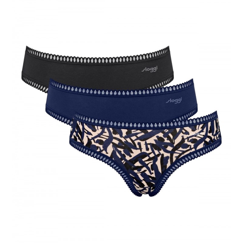 Sloggi GO Crush Hipster H C3P - 3Τεμάχια