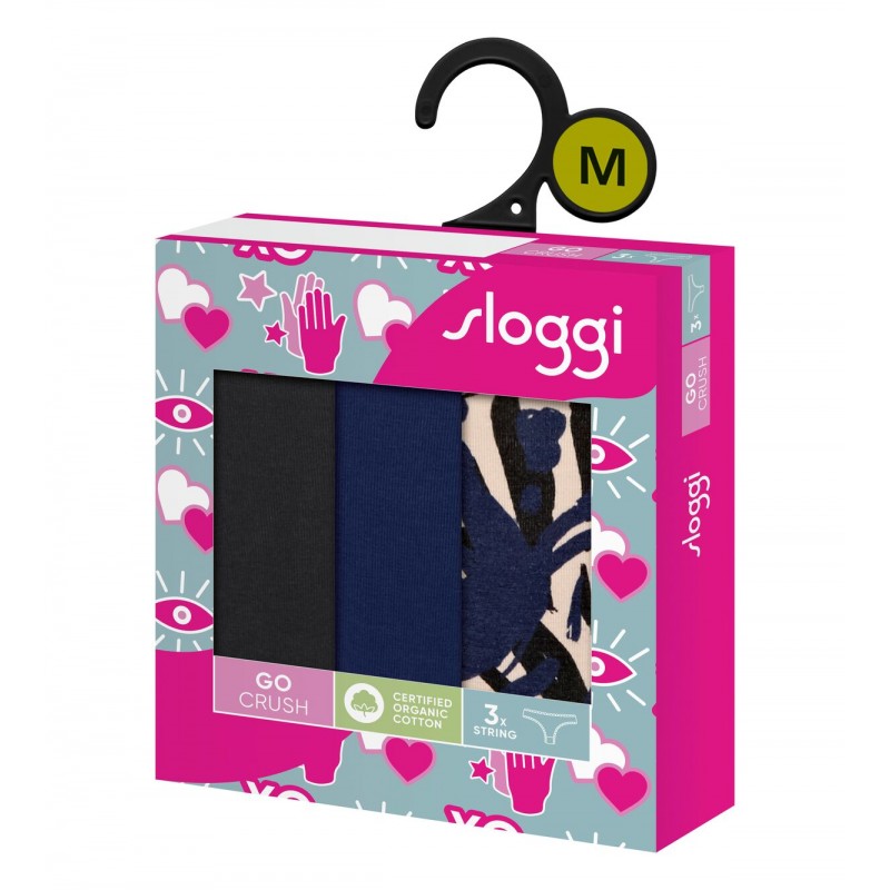 Sloggi GO Crush H String C3P - 3Τεμάχια