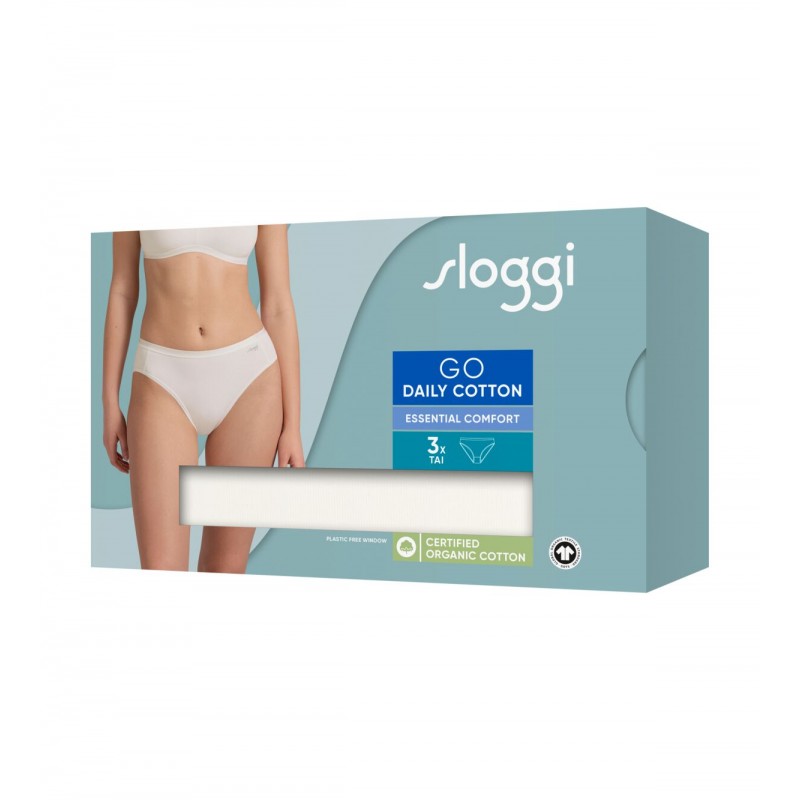 Sloggi GO Daily Cotton Tai C3P - 3Τεμάχια Sloggi GO Daily Cotton Tai C3P - 3Τεμάχια