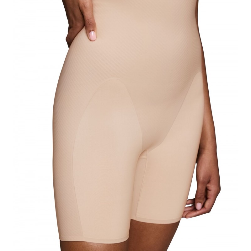 Triumph BMU Illusion Curve HW Super HW Mid-Thigh Γυναικείο Ψηλόμεσο Λαστέξ με Πόδι