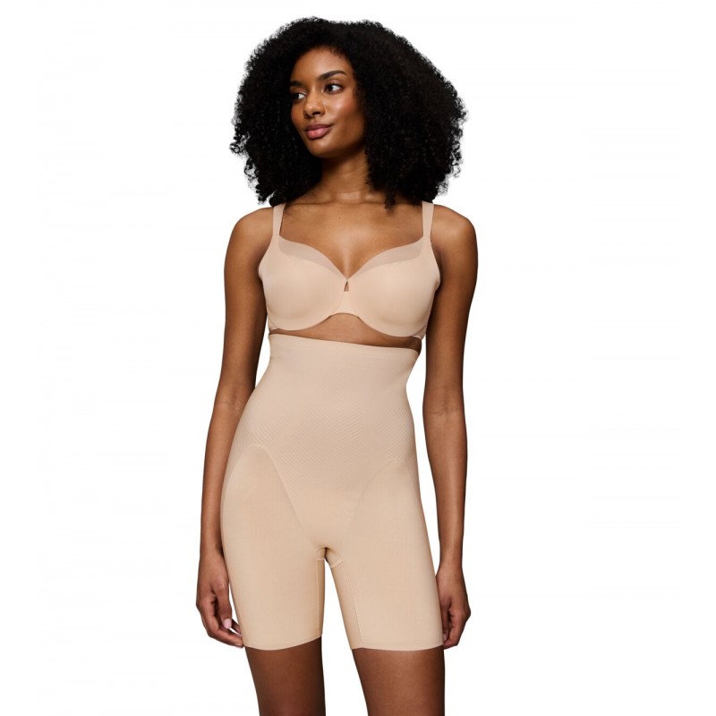 Triumph BMU Illusion Curve HW Super HW Mid-Thigh Γυναικείο Ψηλόμεσο Λαστέξ με Πόδι