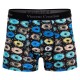 Vincent Creation - Ανδρικό Boxer Cotton Trunks Donuts All-Over Print 2-pack