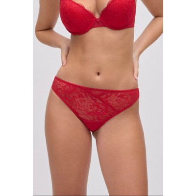 Ysabel Mora - Γυναικείο Σλιπ Brazilian με Δαντέλα Christmas Gift Box