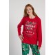 MUYDEMI - Εφηβική Πυτζάμα Unisex Christmas Print (10 - 16 ετών)