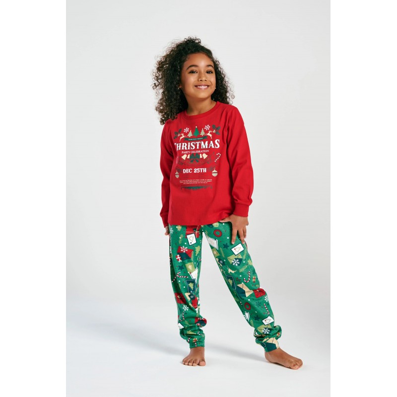 MUYDEMI - Εφηβική Πυτζάμα Unisex Christmas Print (10 - 16 ετών)