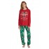 MUYDEMI - Εφηβική Πυτζάμα Unisex Christmas Print (10 - 16 ετών)
