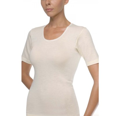 Helios Γυναικείο Φανελάκι Κοντομάνικο Μάλλινο (Νο 6)