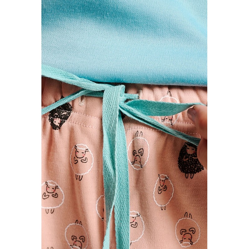 MUYDEMI - Γυναικεία Χειμερινή Πυτζάμα με Sheep-Print