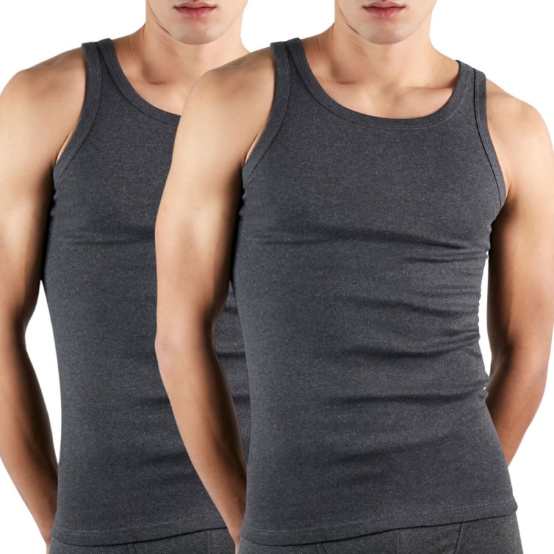 Anatolia Ανδρική Φανέλα Χωρίς Μανίκι Συσκευασία 2 Τεμαχίων