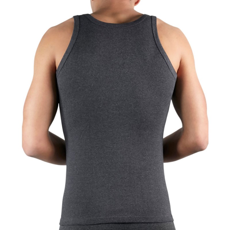 Anatolia Ανδρική Φανέλα Χωρίς Μανίκι Γραφίτης