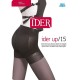 Ider Up 15Den Γυναικείο Καλσόν Λεπτό Ματ Body Shaping με Λαστέξ Κιλότα - ΜΑΥΡΟ