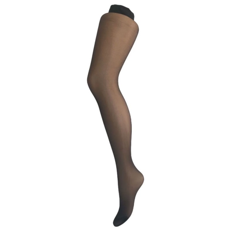 Ider Estet 20 Den - Λεπτό Διάφανο Ημιμάτ Ελαστικό Καλσόν - ΜΑΥΡΟ