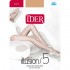 Ider Illusion 5 Γυναικείο Πολύ Λεπτό Ελαστικό Καλσόν 5Den με Διάφανη Μύτη - Bronze