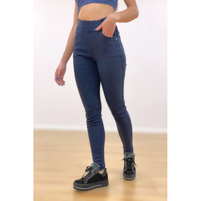 Ider - Γυναικείο Κολάν Τζιν με Εσωτερικό Fleece