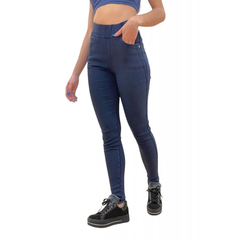 Ider - Γυναικείο Κολάν Τζιν με Εσωτερικό Fleece