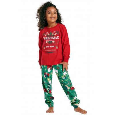 MUYDEMI - Παιδική Πυτζάμα Unisex Christmas Print (2 - 8 ετών)