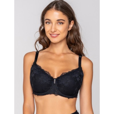 Luna Splendida - Γυναικείο Σουτιέν Venus 3D Balconette με Μπανέλα για Μεγάλα Μεγέθη Cup E,F,G