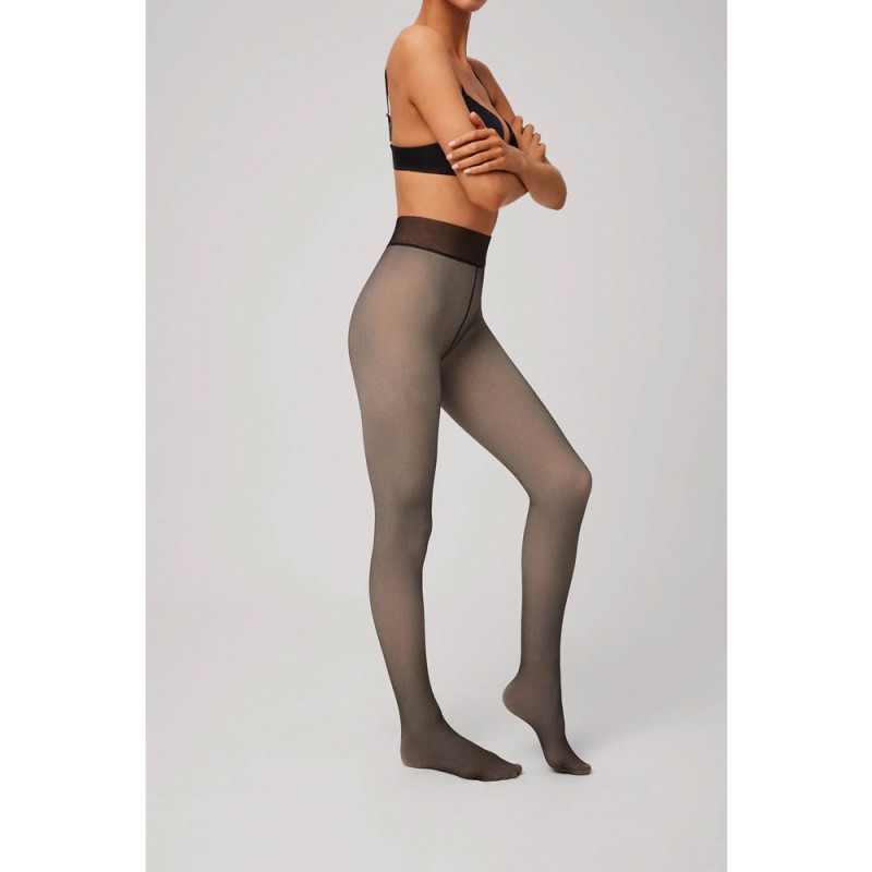 Ysabel Mora - Γυναικείο Ισοθερμικό Καλσόν Αόρατο 190 DEN Invisible Thermal Tights Plus Size XL